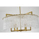 Canada LED 24 inch Brass Chandelier Ceiling Light